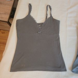 Pact Apparel Gray Tank Top